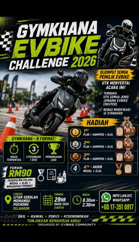 ⚡️ GYMKHANA EVBIKE CHALLENGE 2026 ⚡️